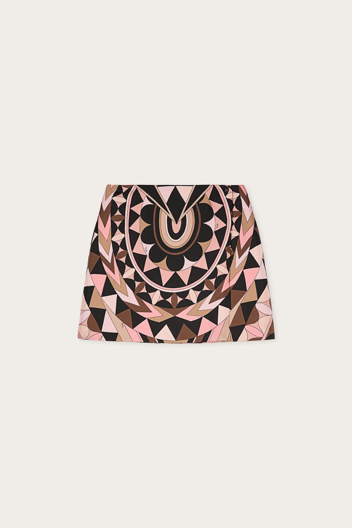 Pucci Manuba Print Silk Skirt