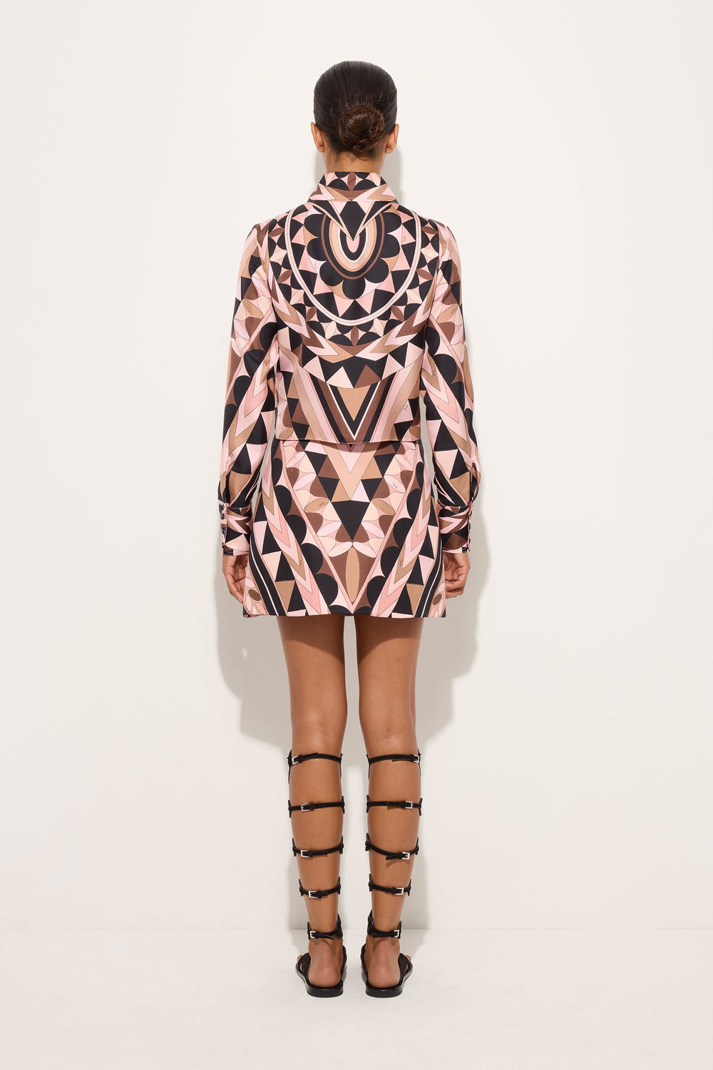 Pucci Manuba Print Silk Skirt