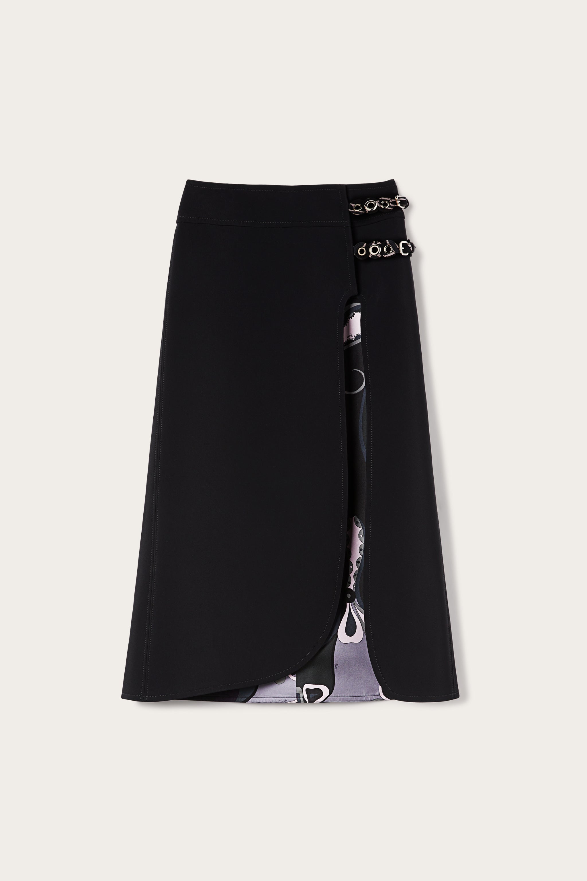 Pucci Midi Skirt with Internal Print