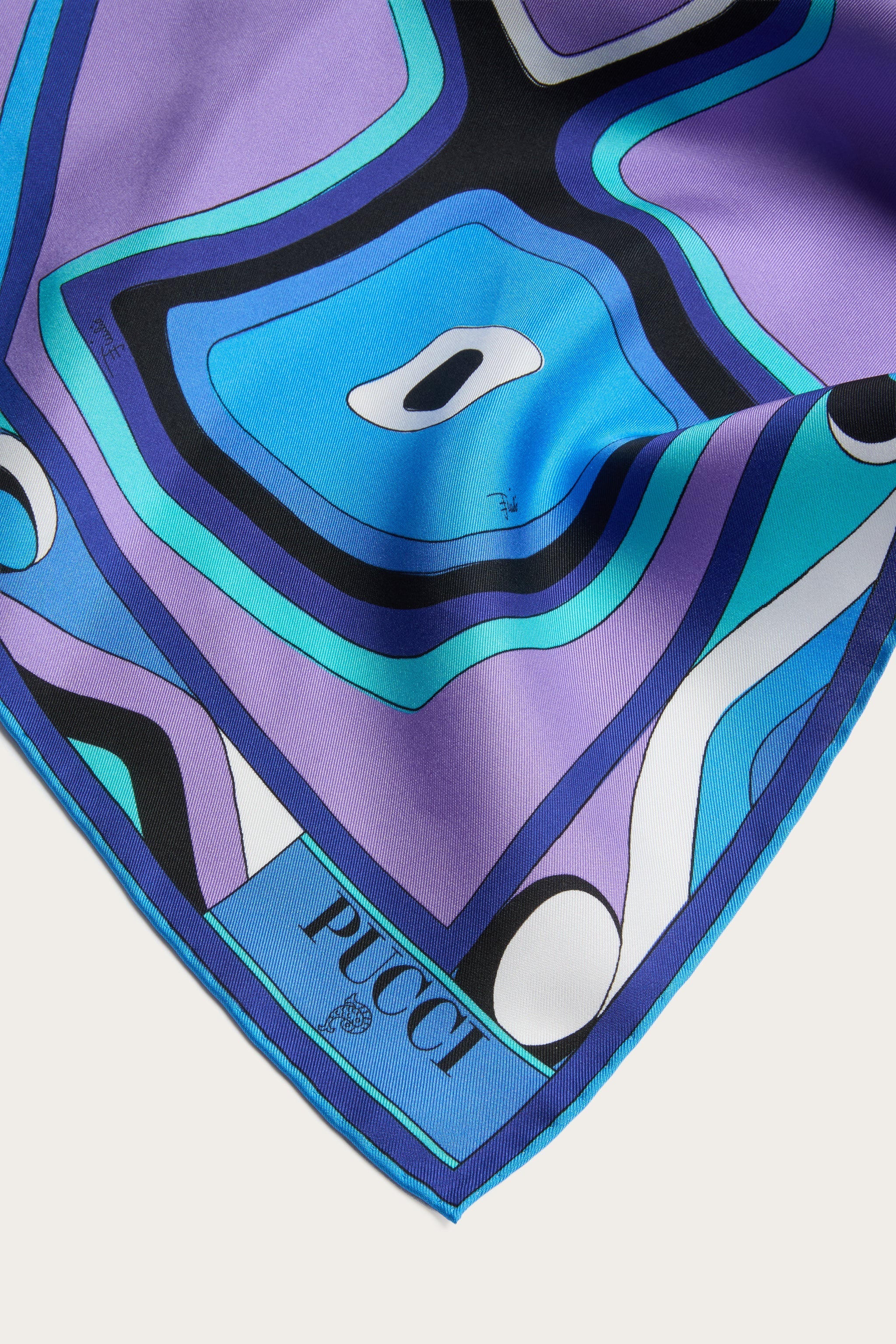 Pucci Bongo Print Silk Carre