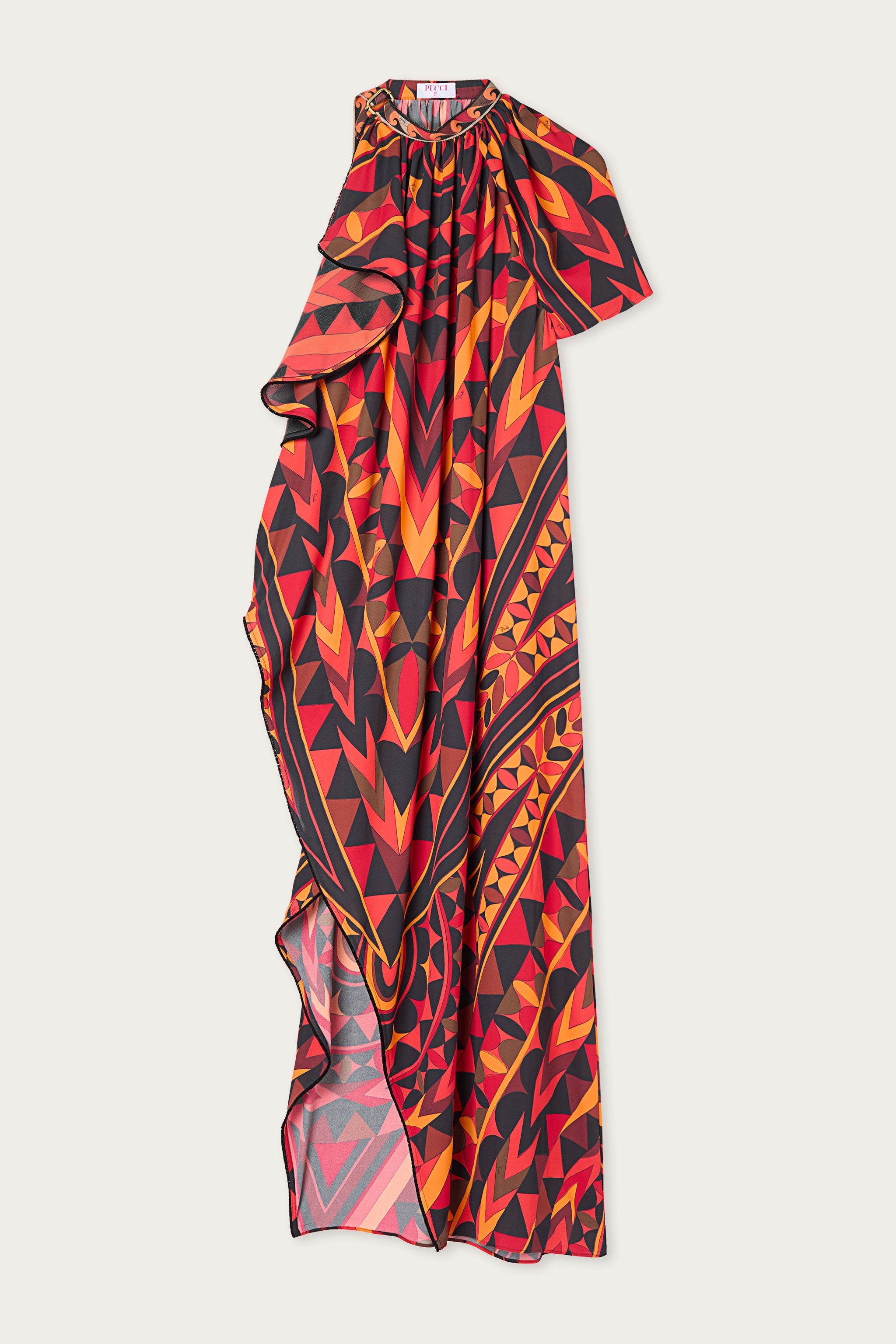Pucci Manuba Print Silk Dress