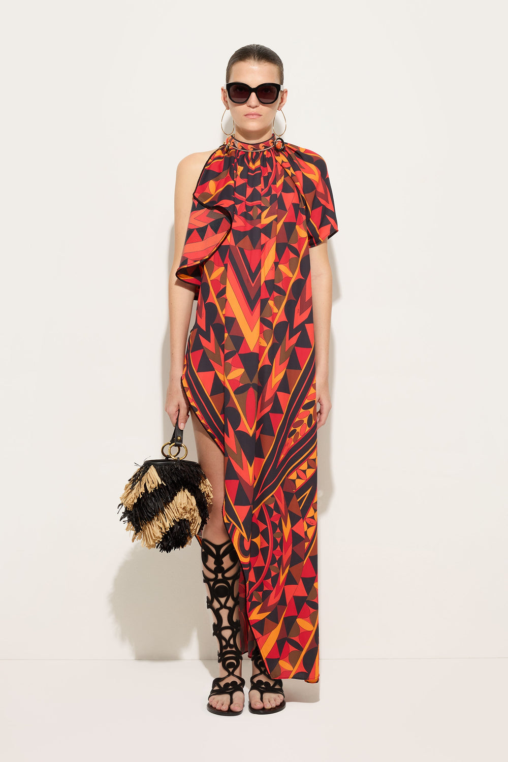 Pucci Manuba Print Silk Dress