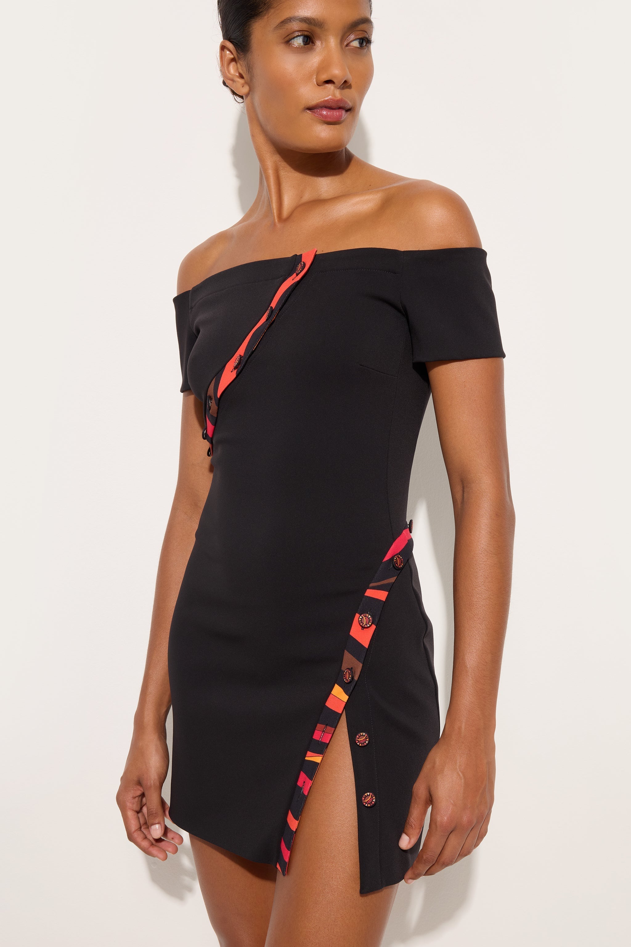 Pucci Off-Shoulder Dress