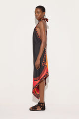 Pucci Fari Print Silk Dress