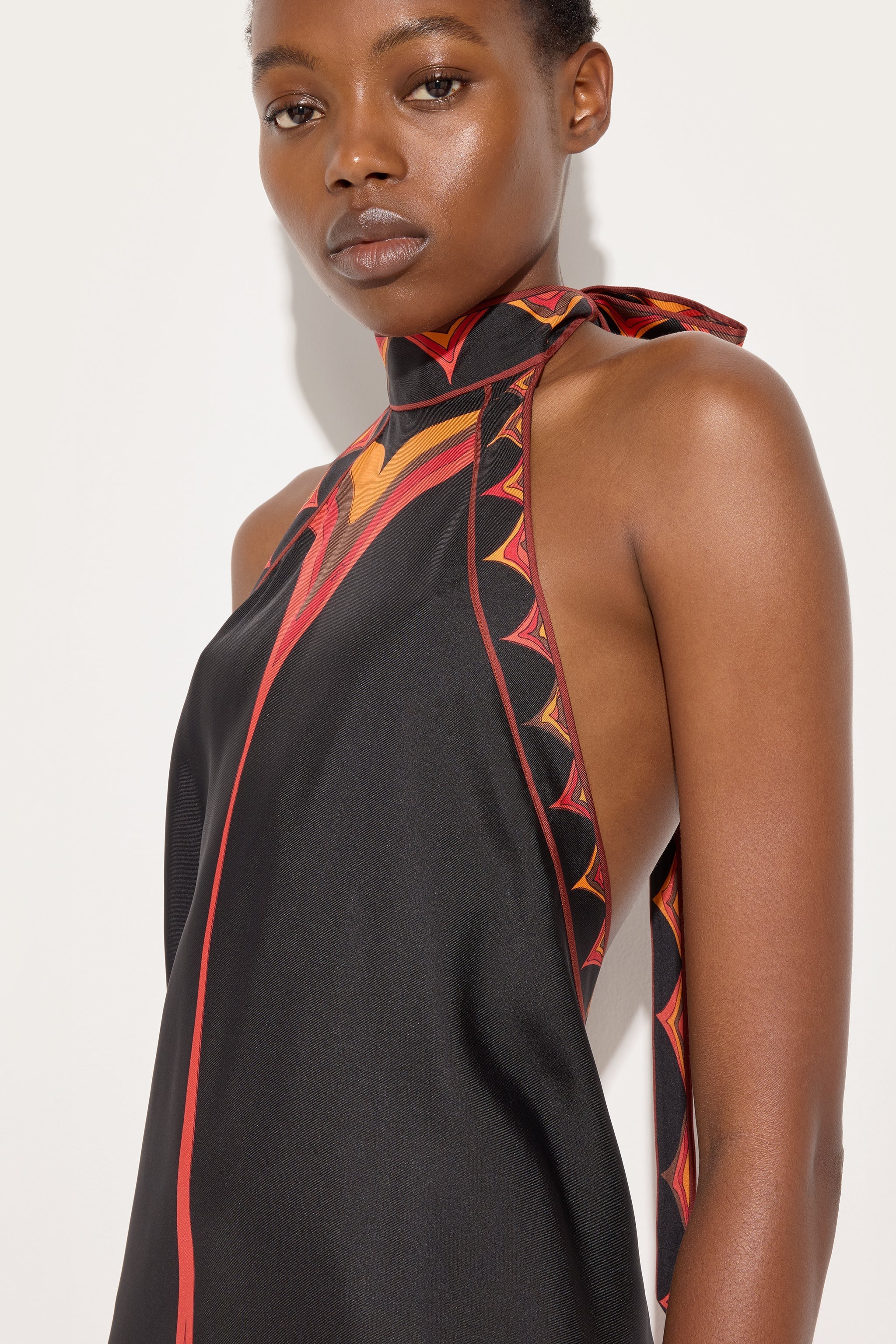 Pucci Fari Print Silk Dress