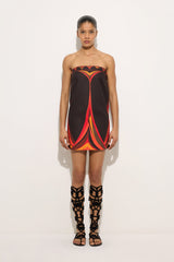 Pucci Fari Print Cotton and Linen Dress