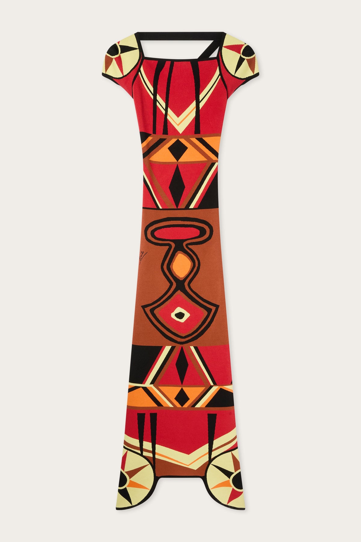 Pucci Jacquard fitted dress