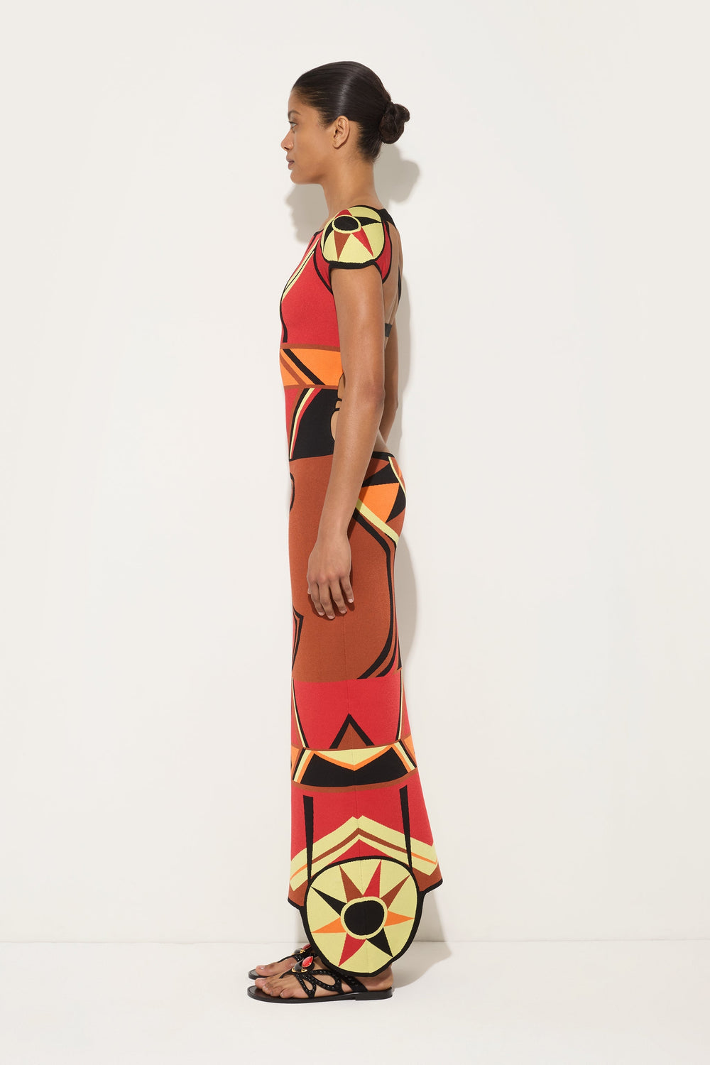 Pucci Jacquard fitted dress