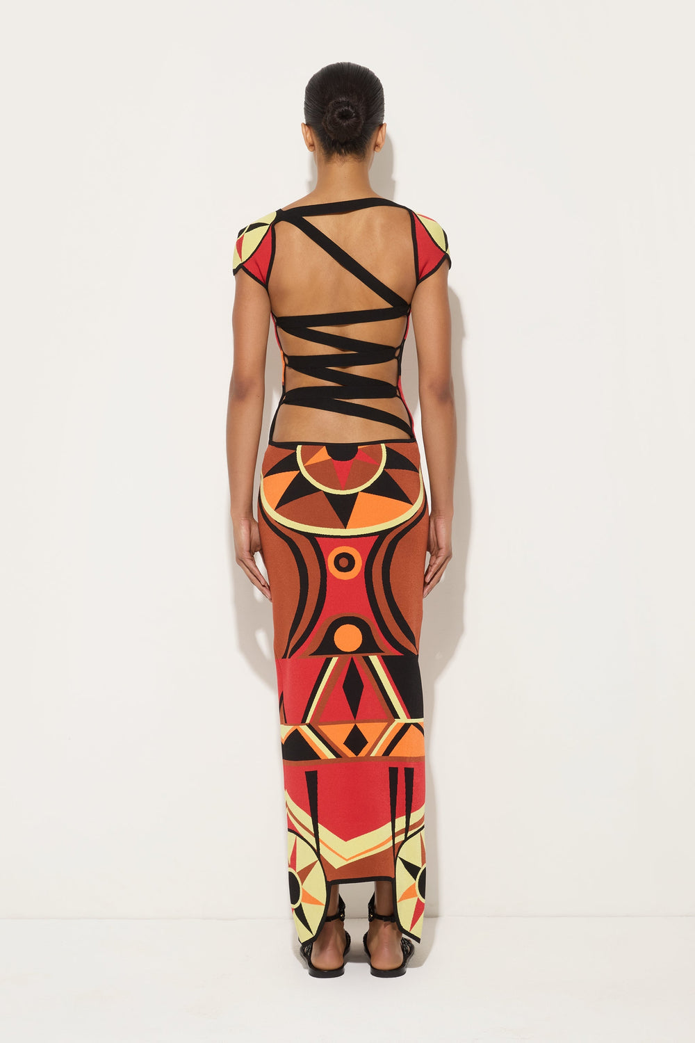 Pucci Jacquard fitted dress