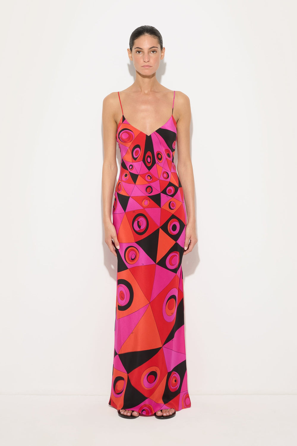 Pucci Occhi Print Silk Dress