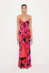 Pucci Occhi Print Silk Dress
