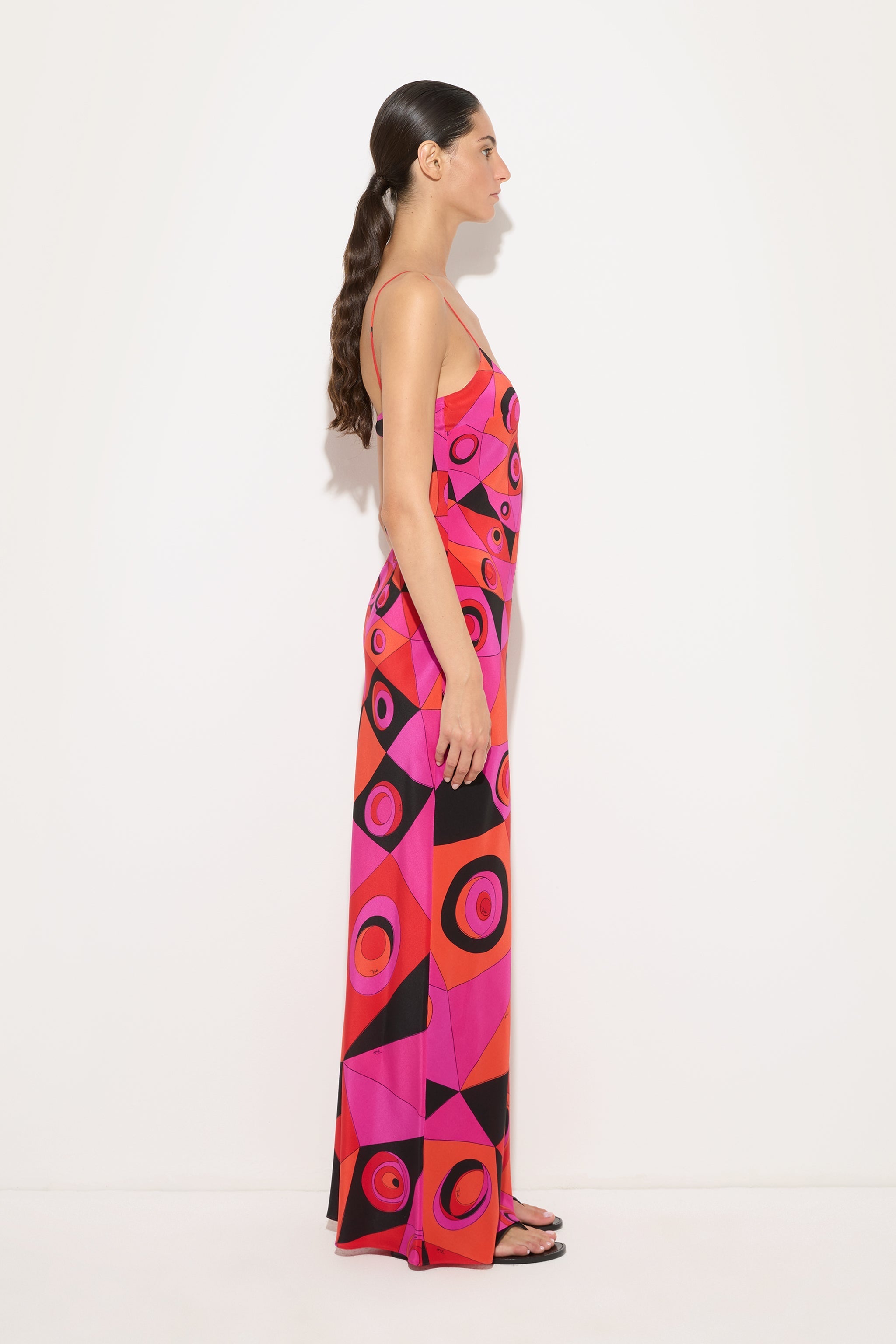 Pucci Occhi Print Silk Dress