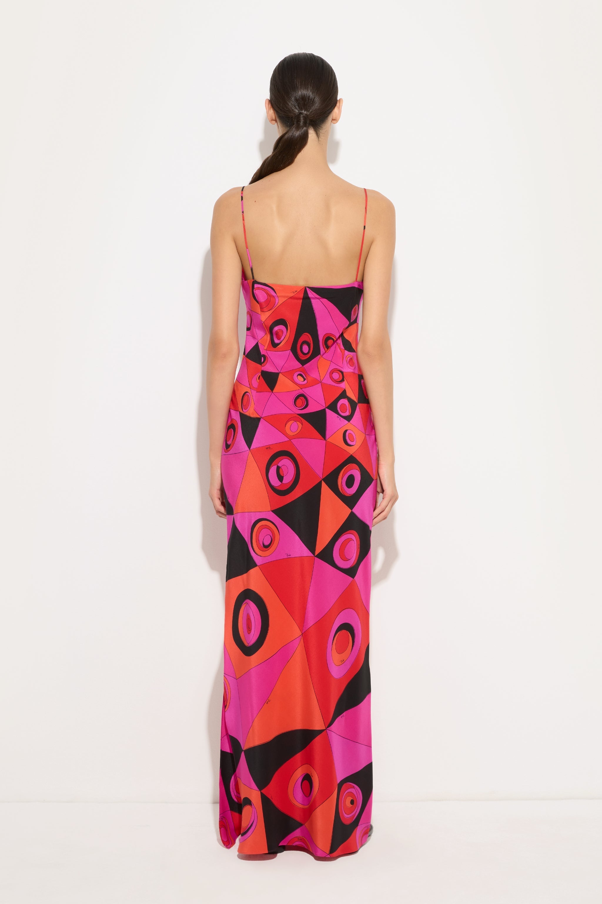 Pucci Occhi Print Silk Dress