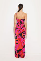 Pucci Occhi Print Silk Dress
