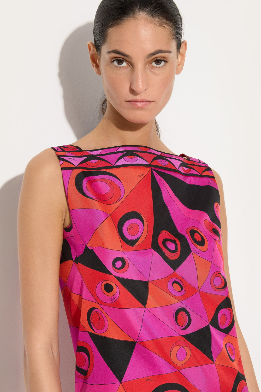 Pucci Occhi Print Silk Dress
