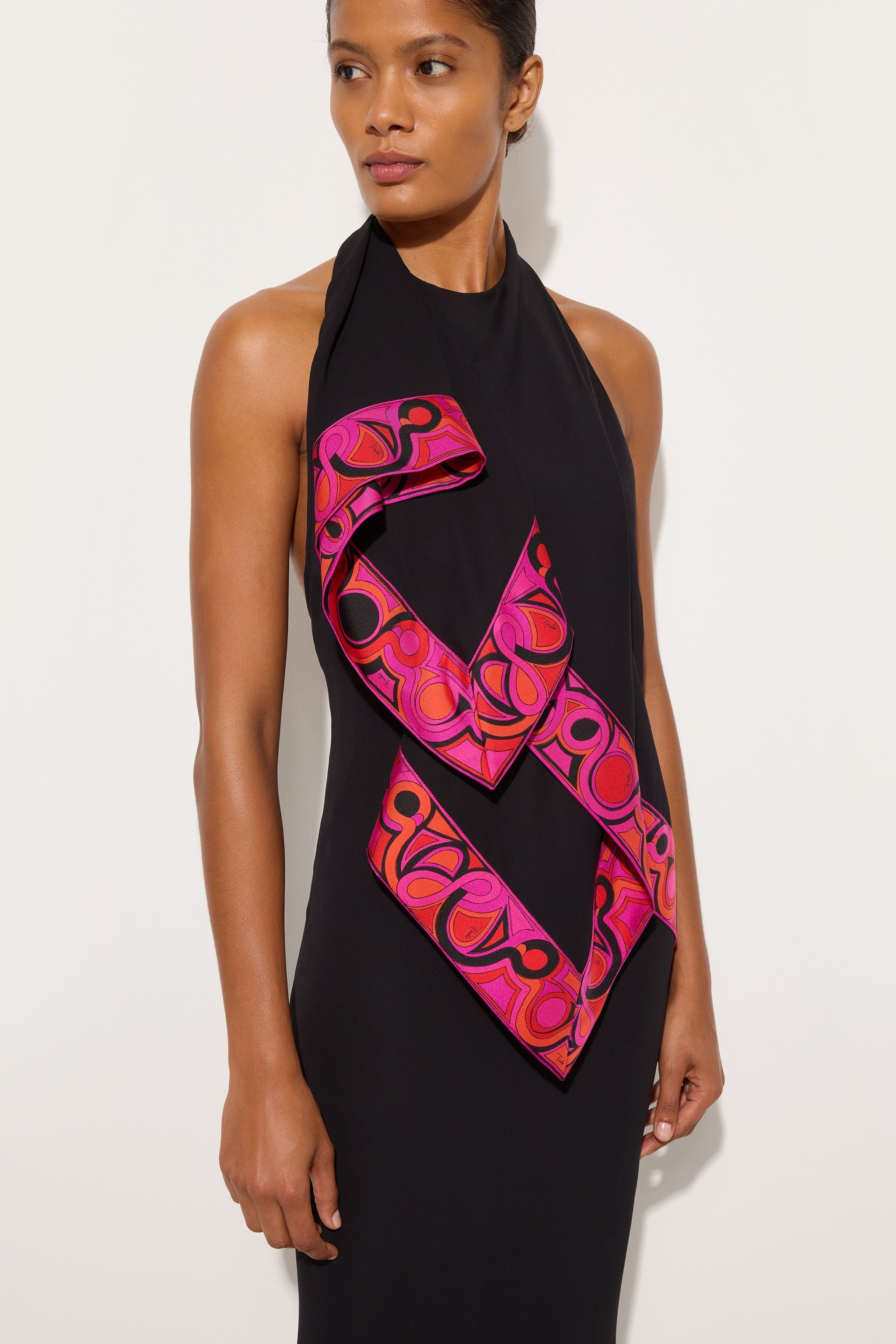 Pucci Dress with printed ruffle details