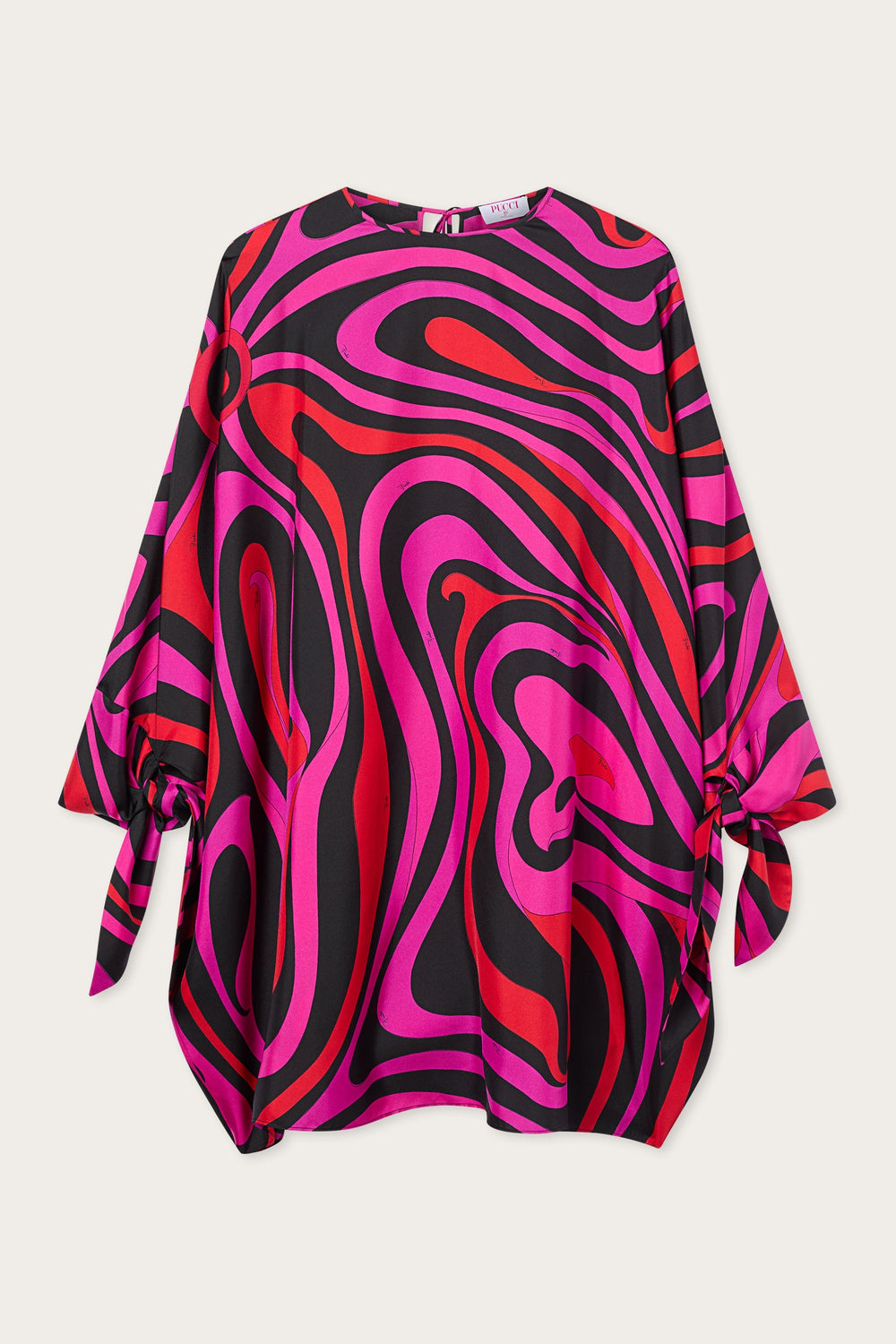 Pucci Marmo Print Silk Kaftan
