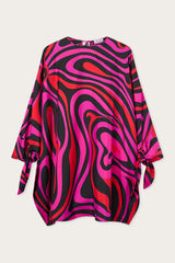 Pucci Marmo Print Silk Kaftan