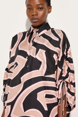 Pucci Labirinto Print Silk Kaftan