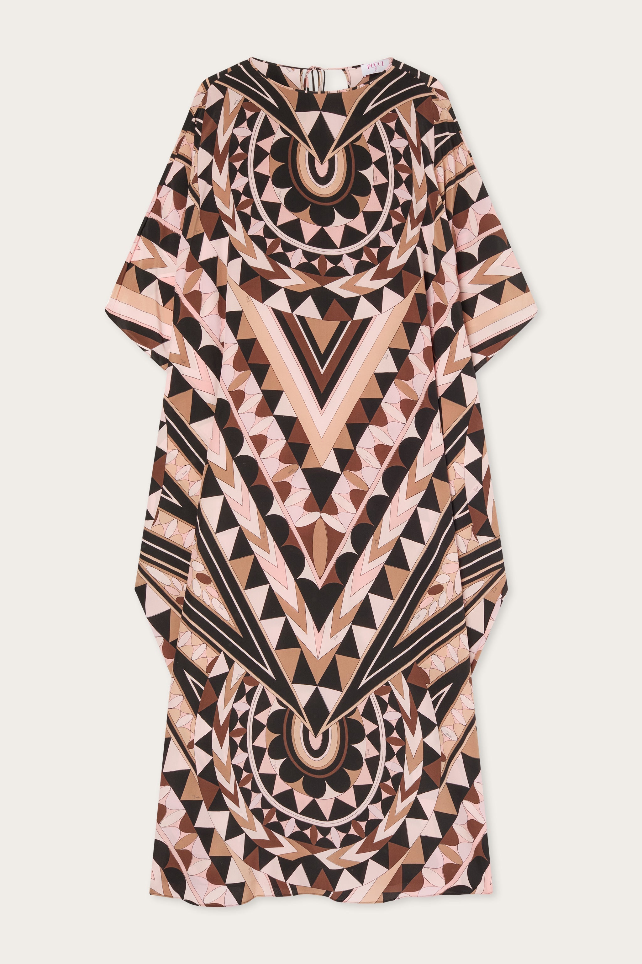 Pucci Manuba Print Silk Kaftan