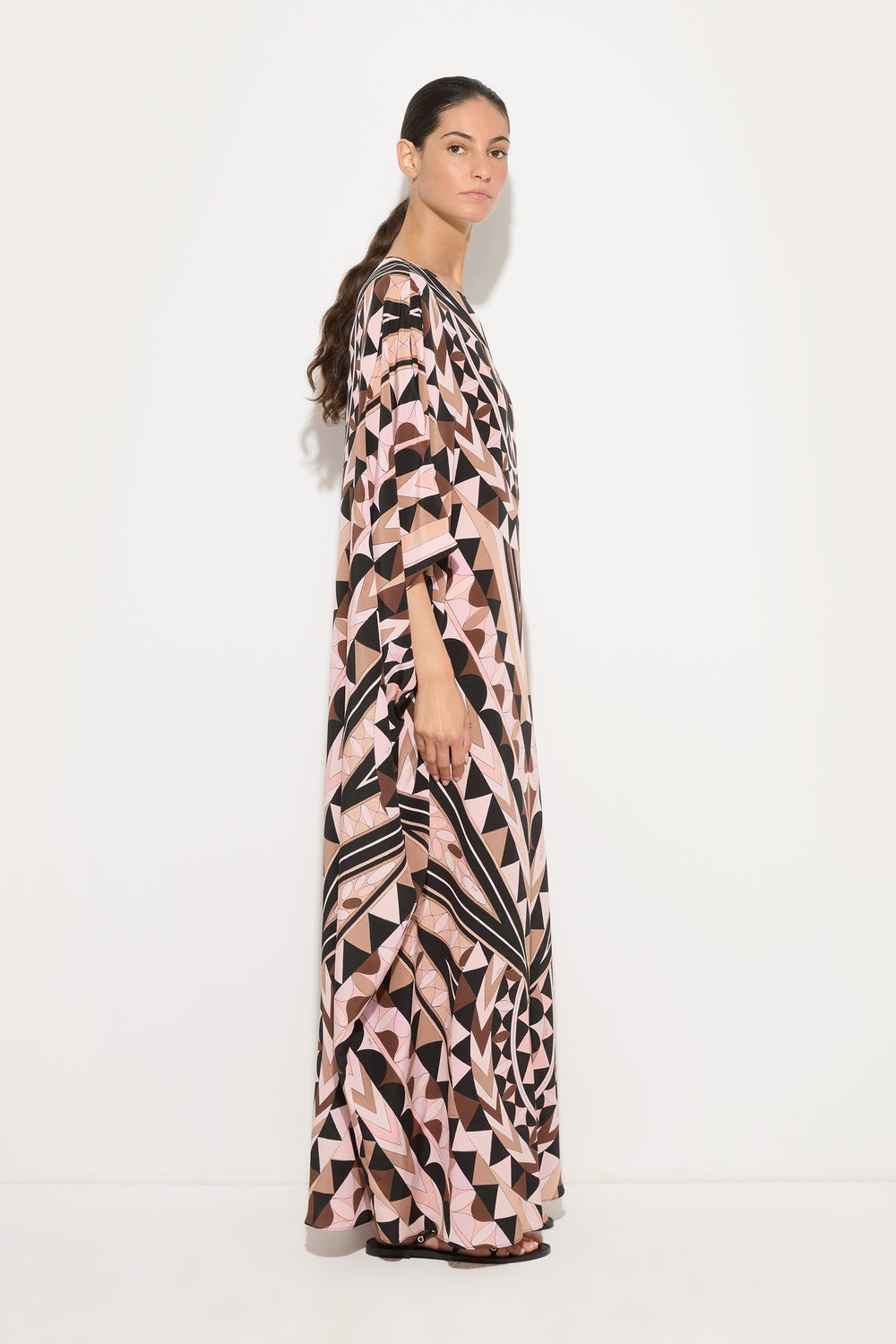 Pucci Manuba Print Silk Kaftan