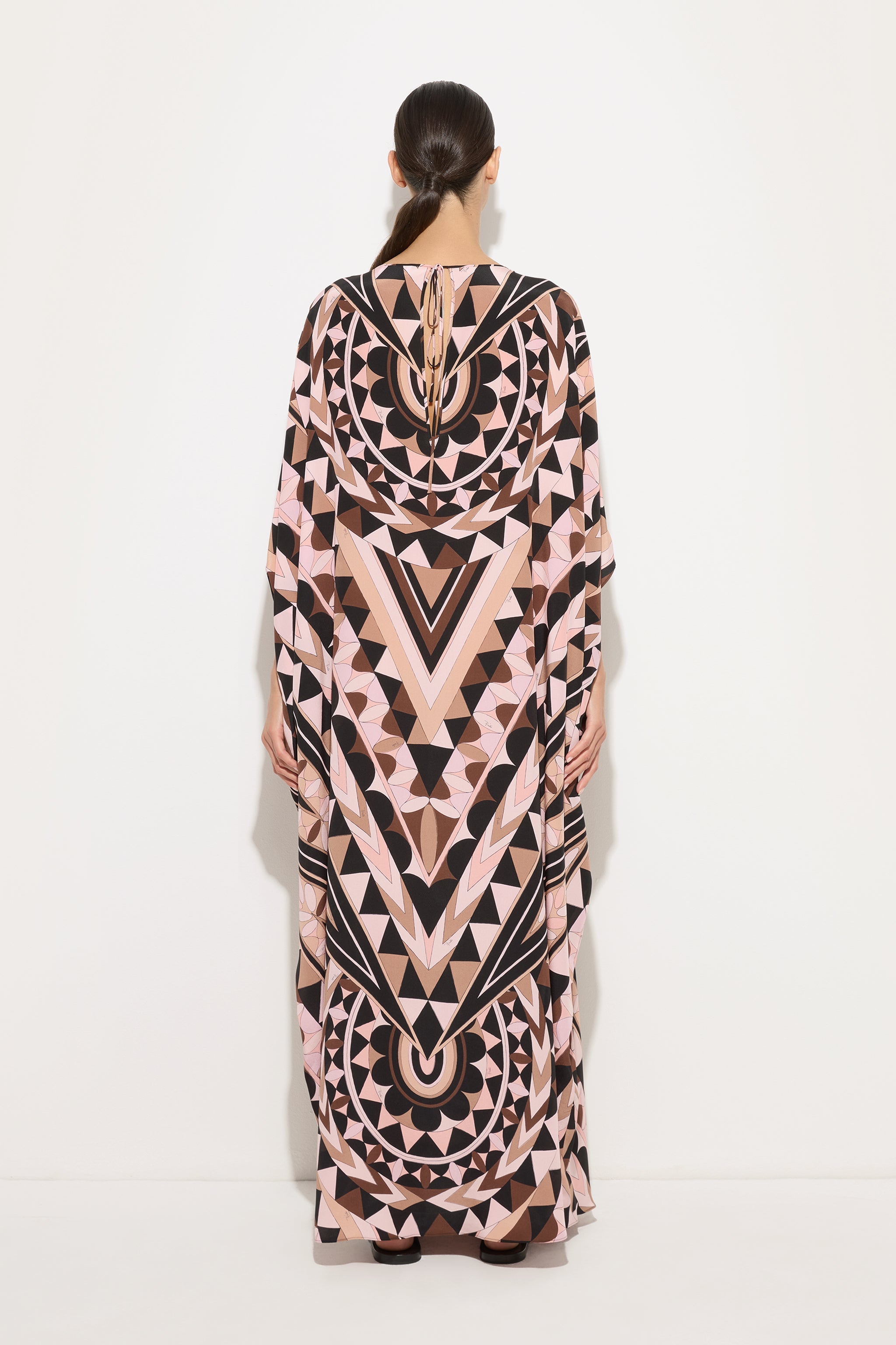 Pucci Manuba Print Silk Kaftan