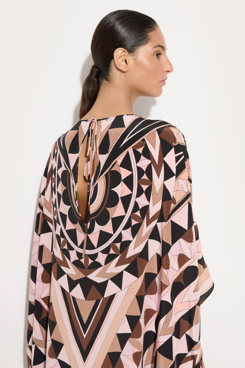 Pucci Manuba Print Silk Kaftan