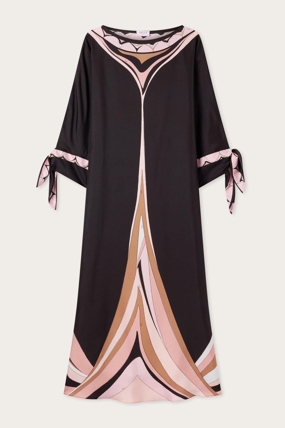 Pucci Fari Print Silk Kaftan