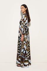 Pucci Vivara Print Silk Kaftan