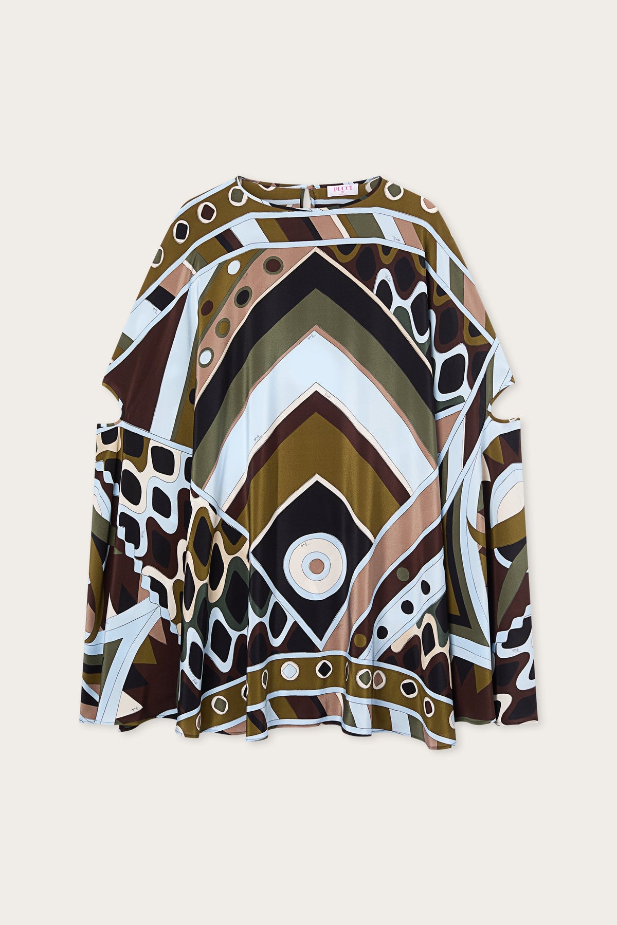 Pucci Vivara Print Silk Kaftan