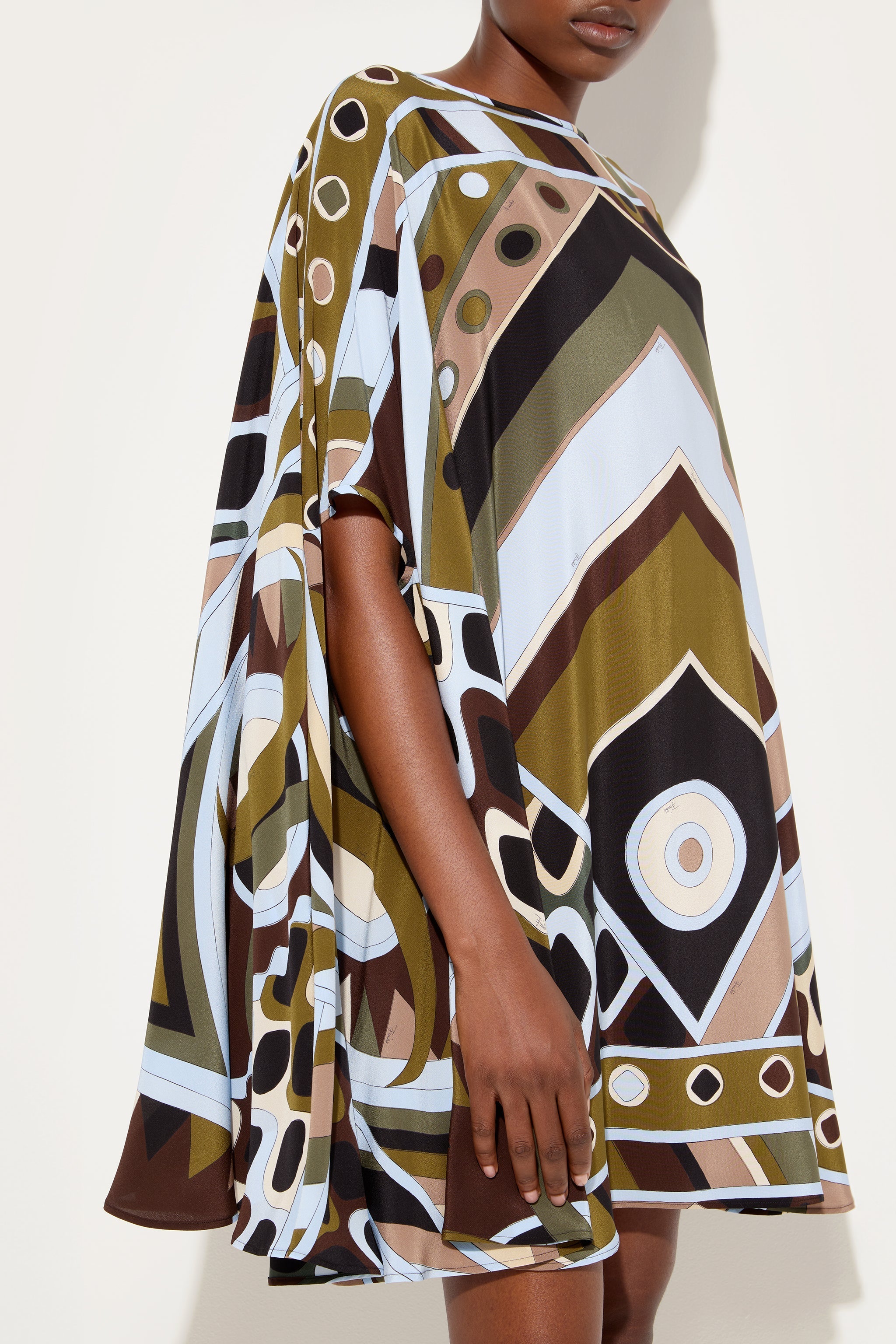 Pucci Vivara Print Silk Kaftan