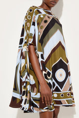 Pucci Vivara Print Silk Kaftan