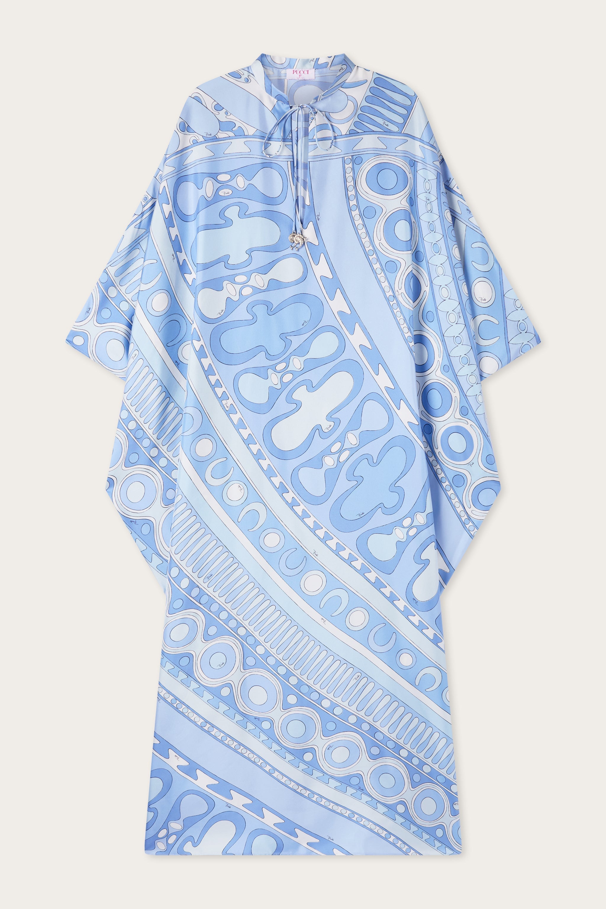 Pucci Soleil Print Silk Kaftan
