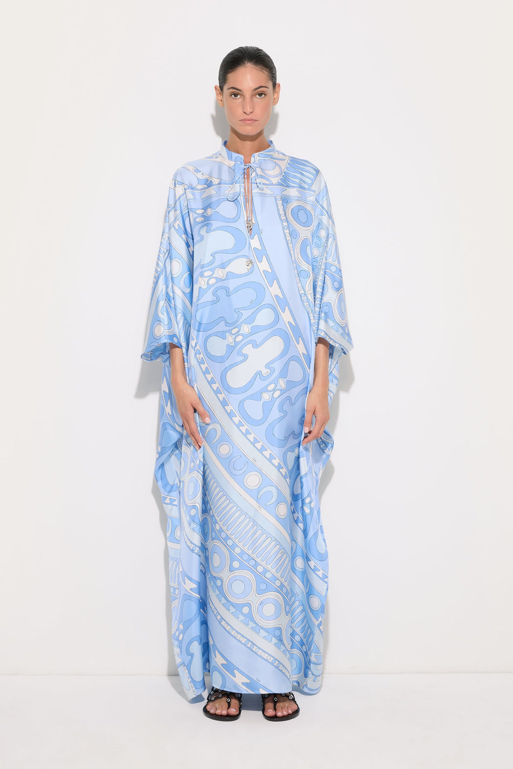 Pucci Soleil Print Silk Kaftan