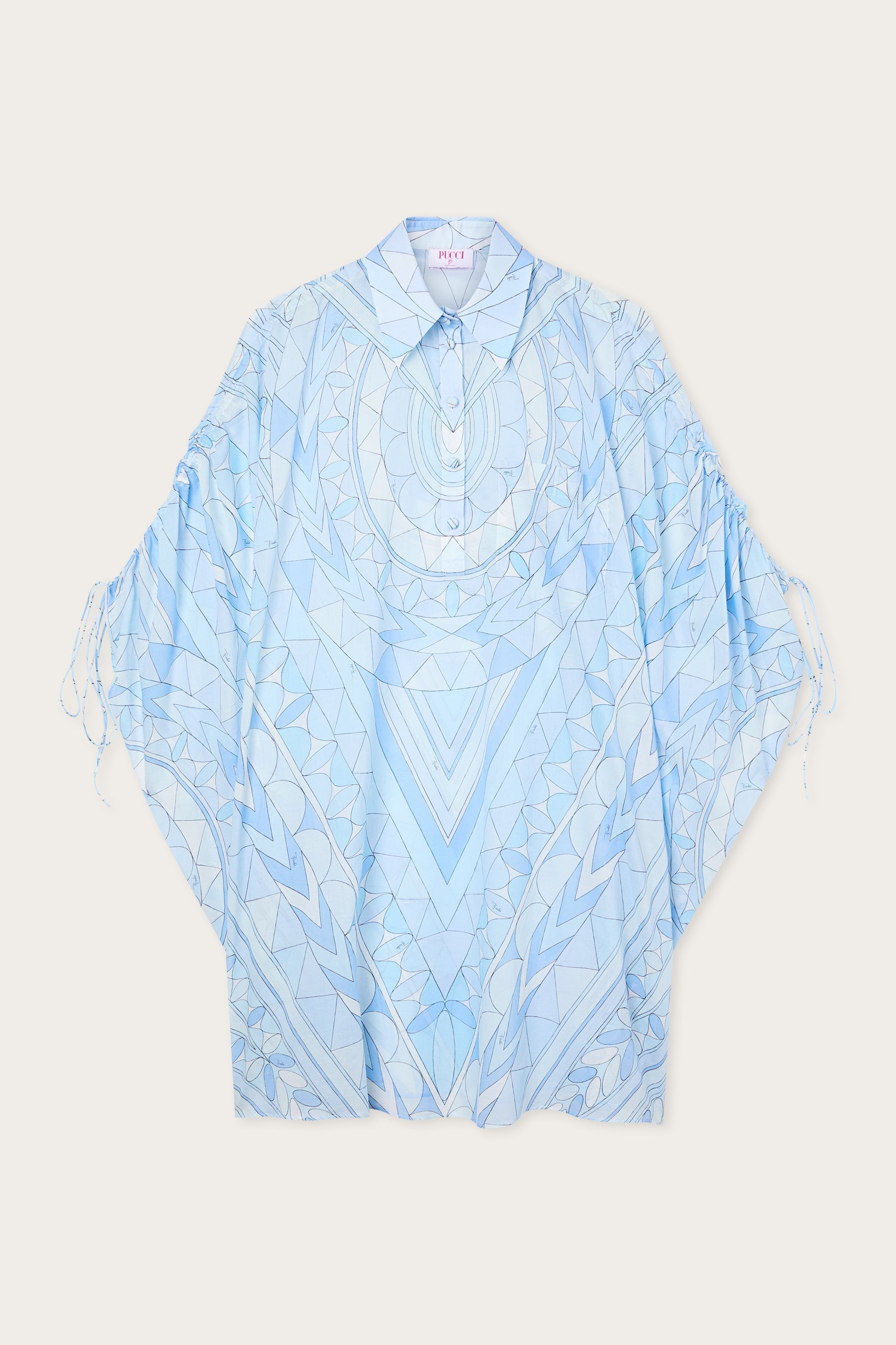 Pucci Manuba Print Cotton Kaftan