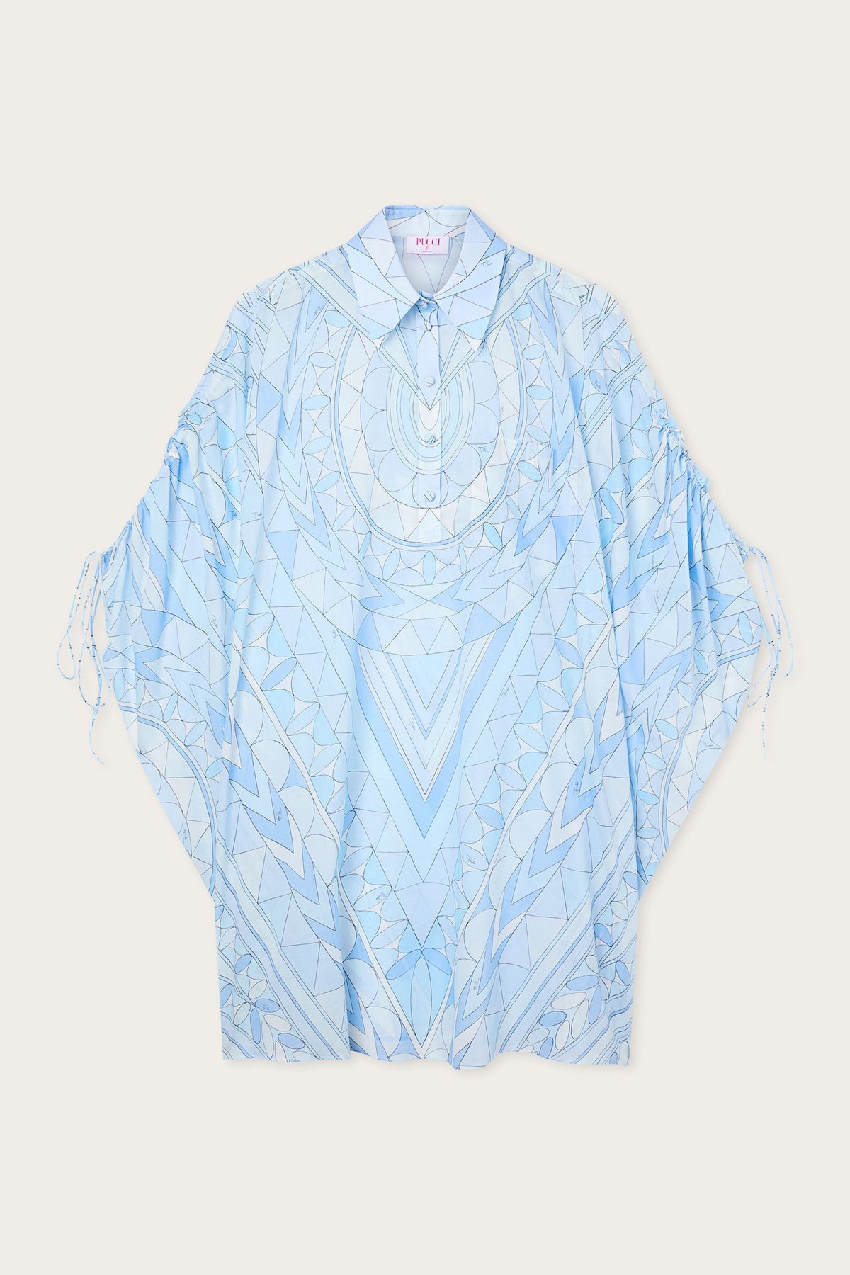 Pucci Manuba Print Cotton Kaftan