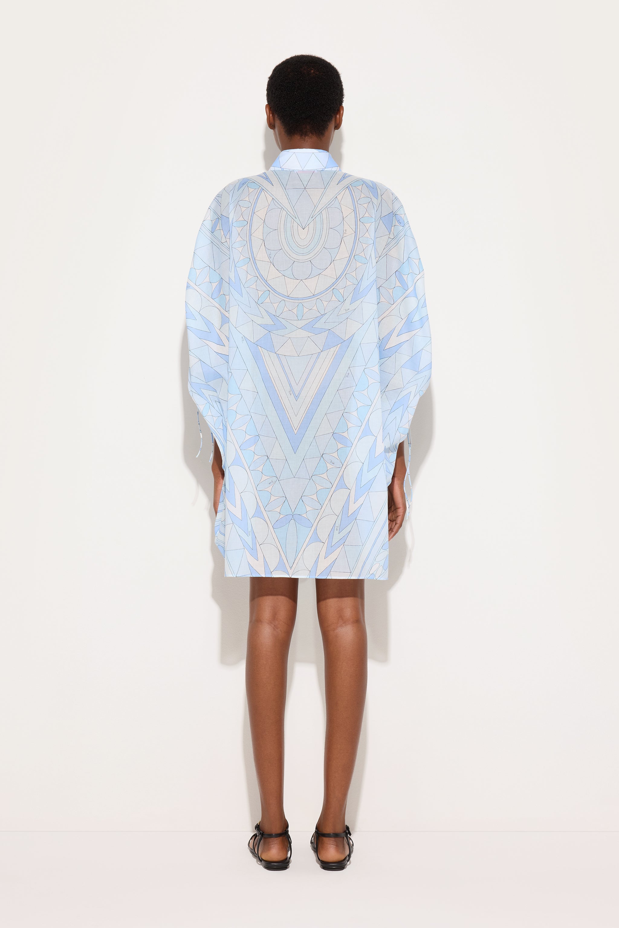 Pucci Manuba Print Cotton Kaftan
