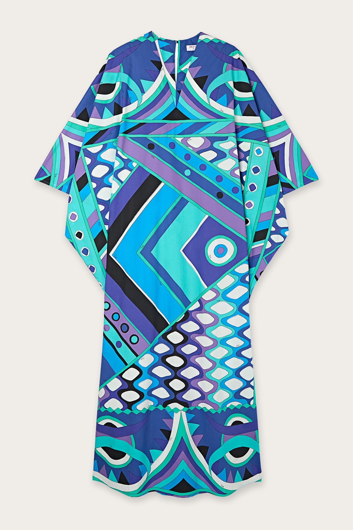 Pucci Vivara Print Popeline Kaftan