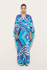 Pucci Vivara Print Popeline Kaftan