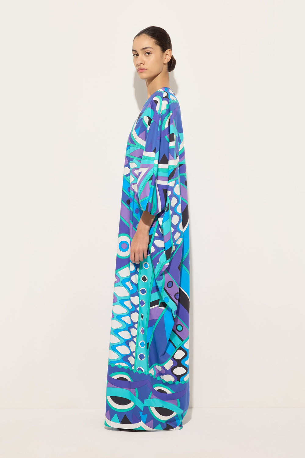 Pucci Vivara Print Popeline Kaftan