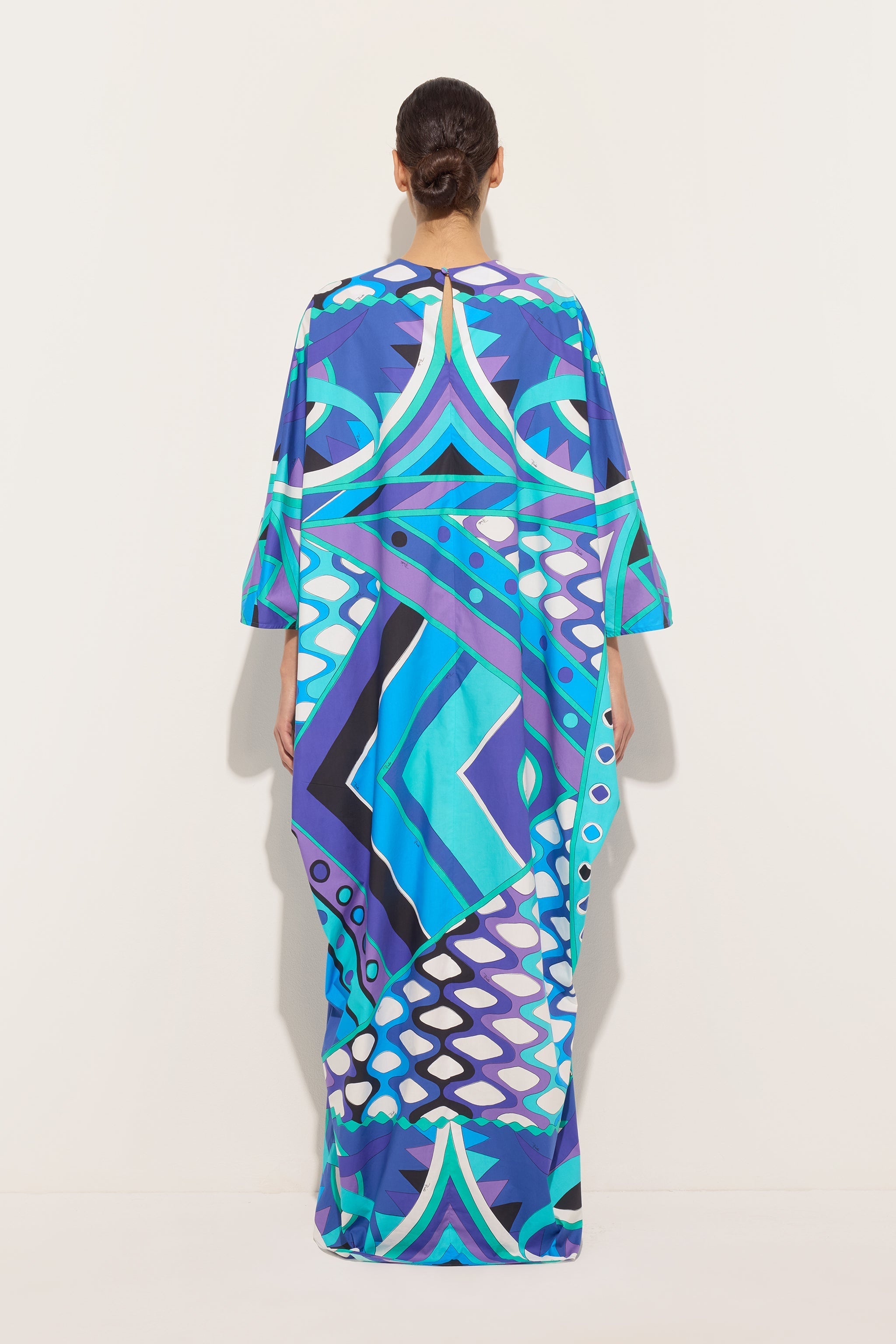 Pucci Vivara Print Popeline Kaftan