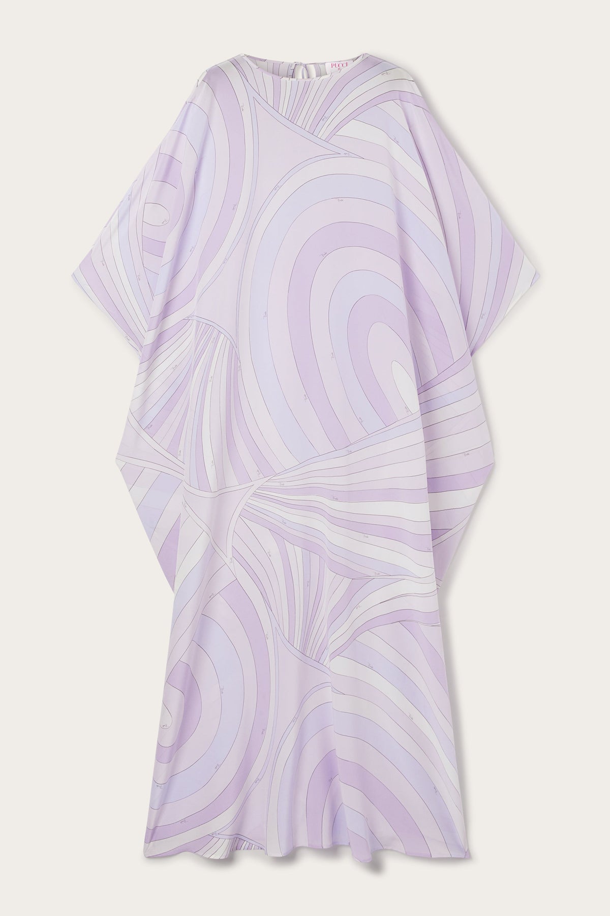 Pucci Iride Print Long Kaftan