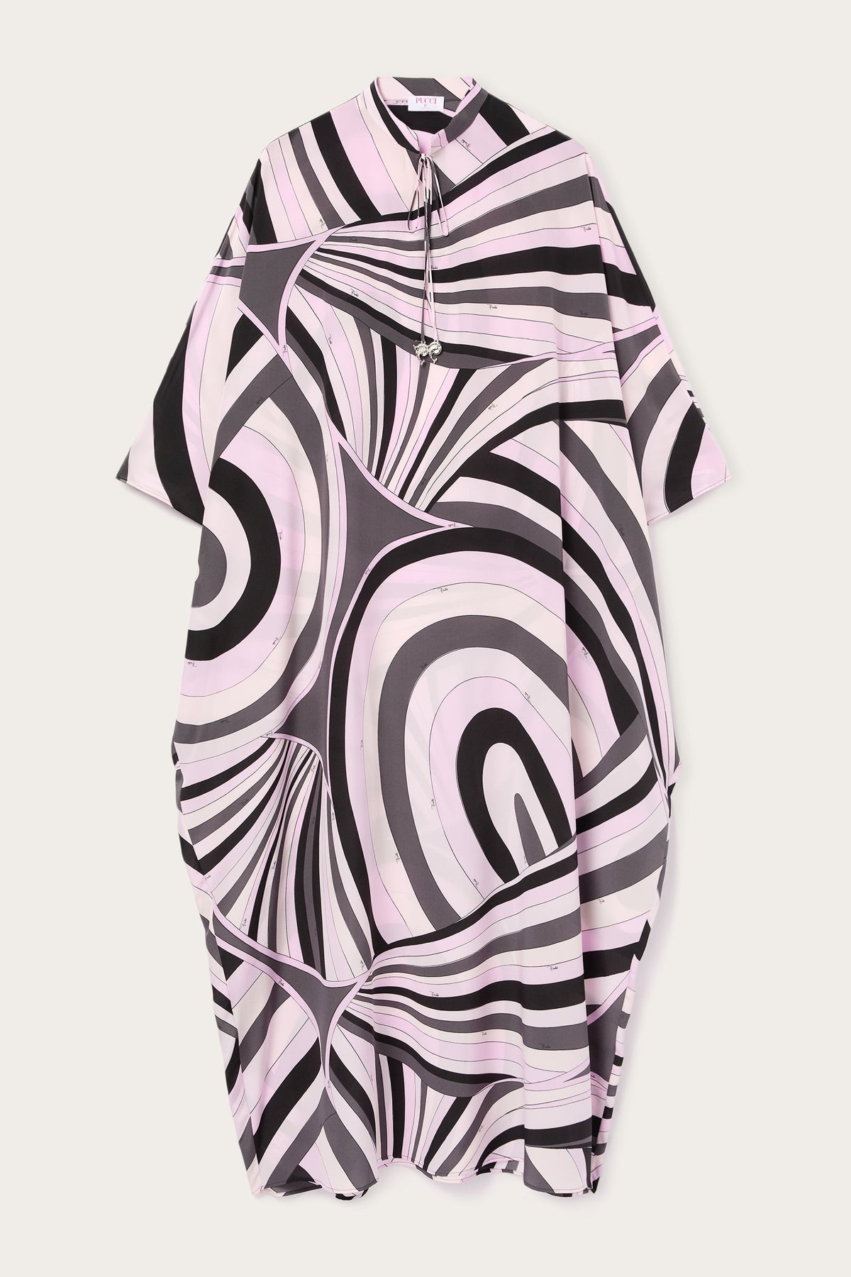 Pucci Iride Print Long Kaftan