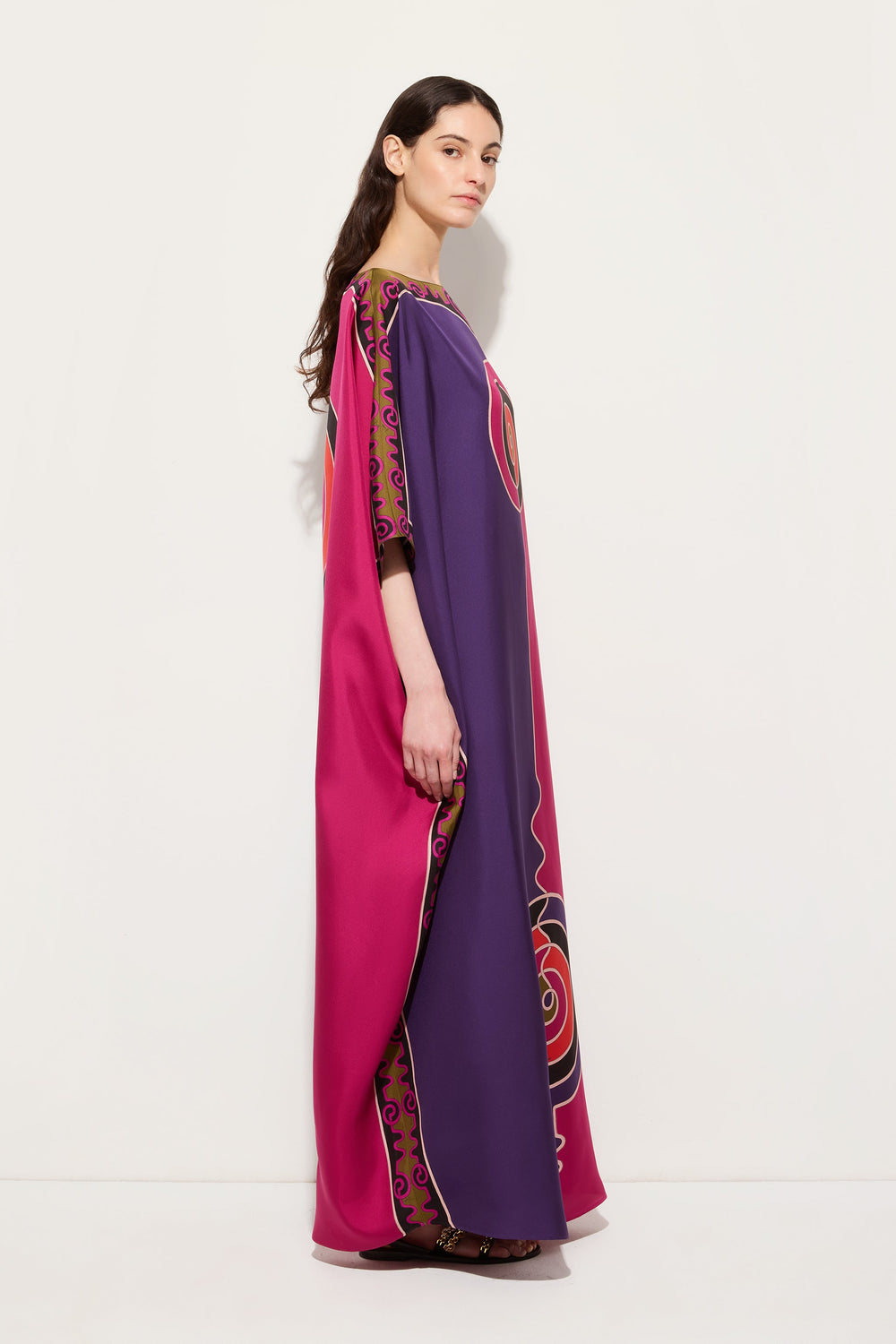 Pucci Astro Print Long Kaftan