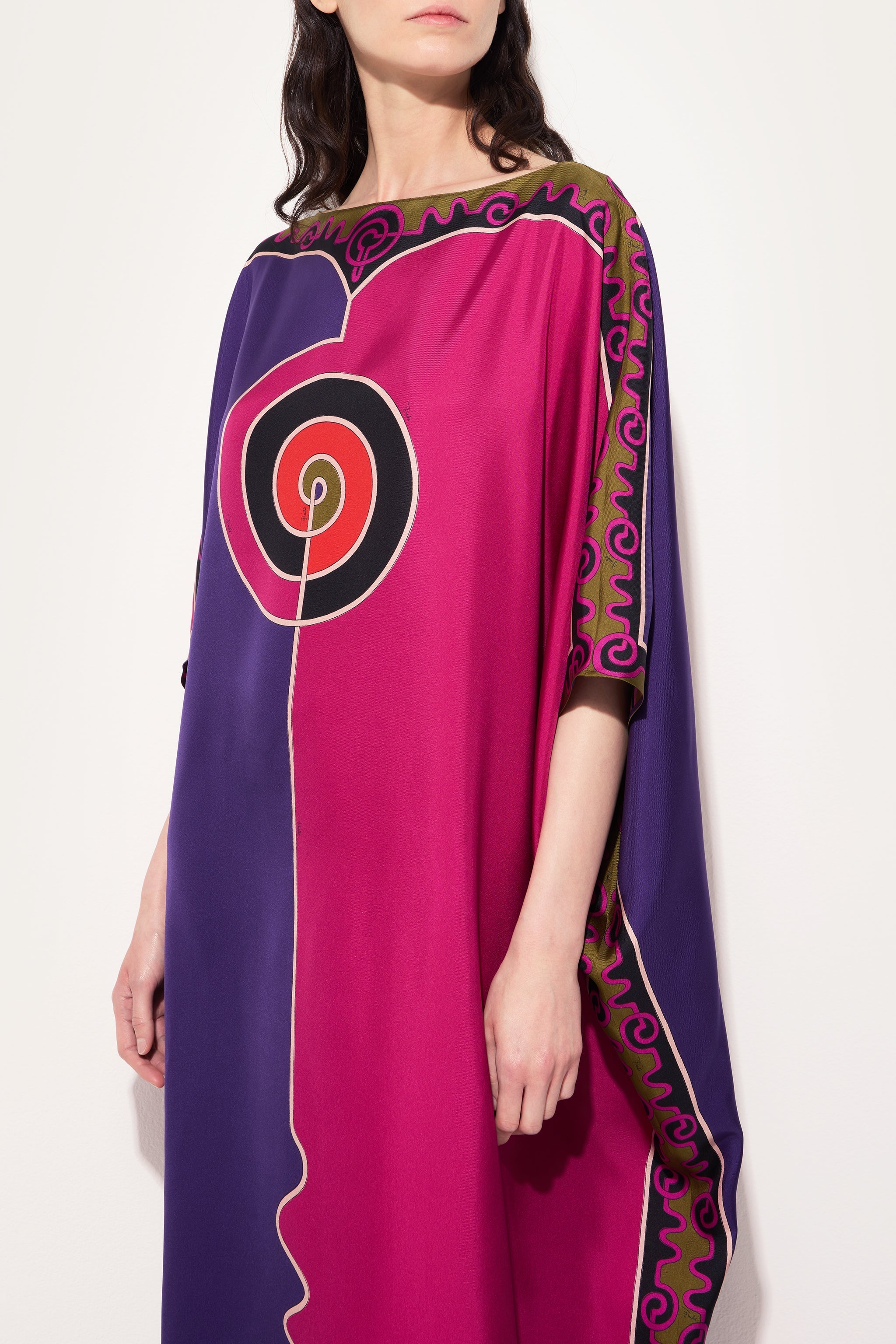 Pucci Astro Print Long Kaftan