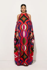 Pucci Collane Print Long Kaftan