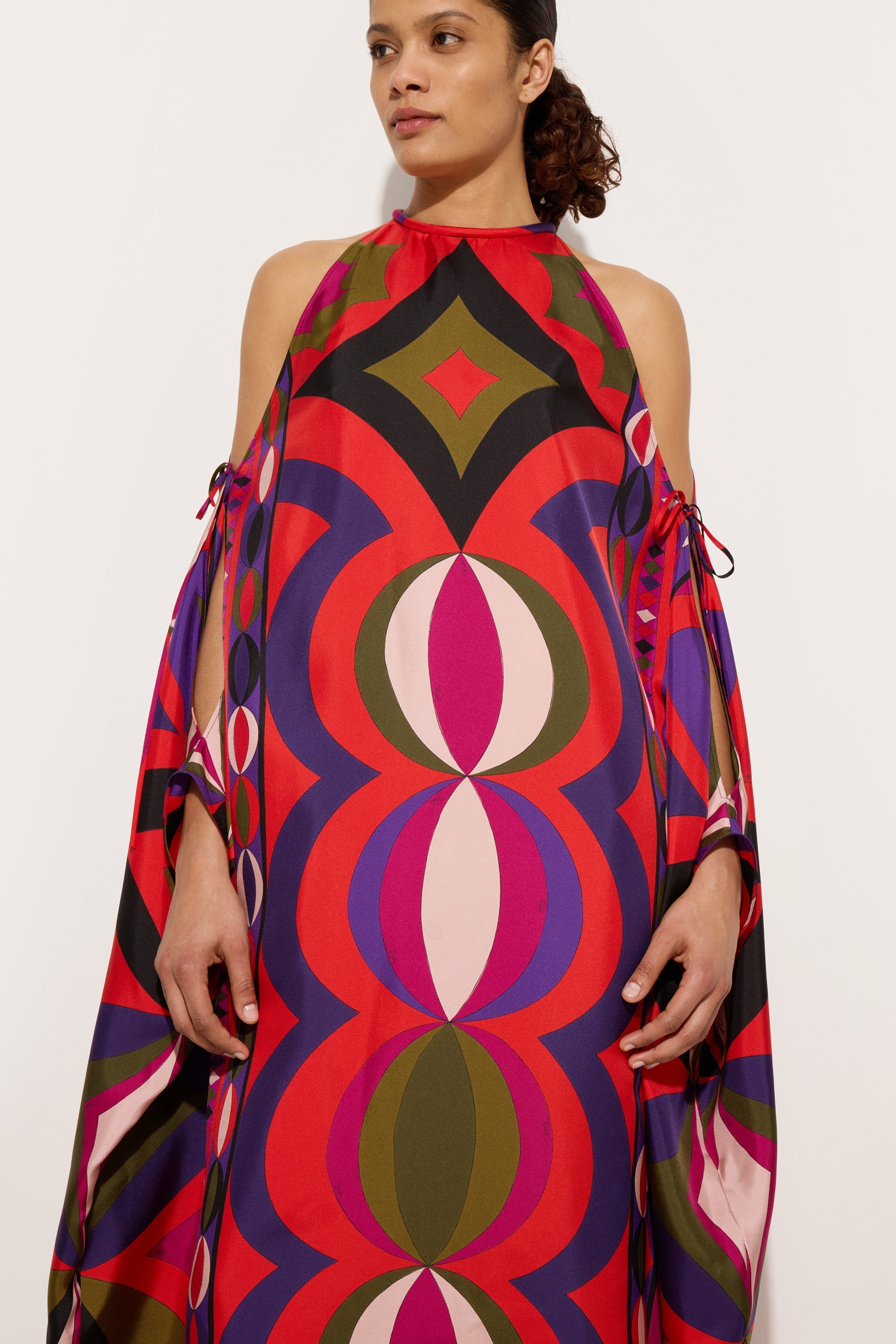 Pucci Collane Print Long Kaftan
