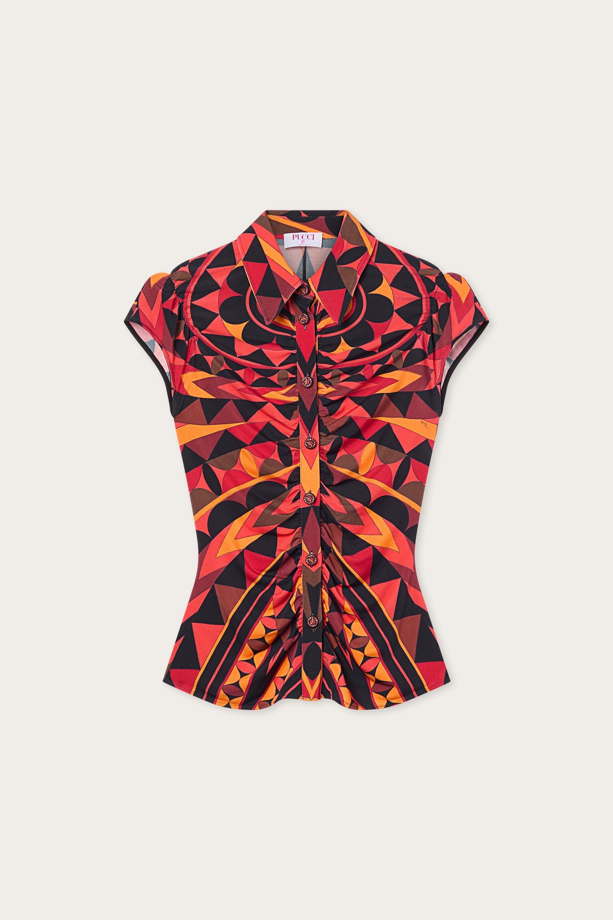 Pucci Manuba Print Blouse