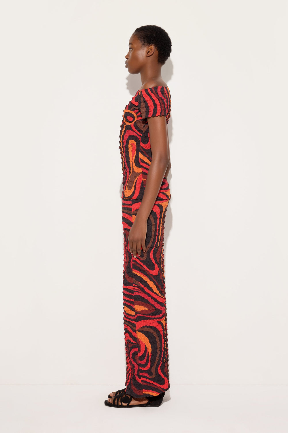 Pucci Marmo Print Shibori Top