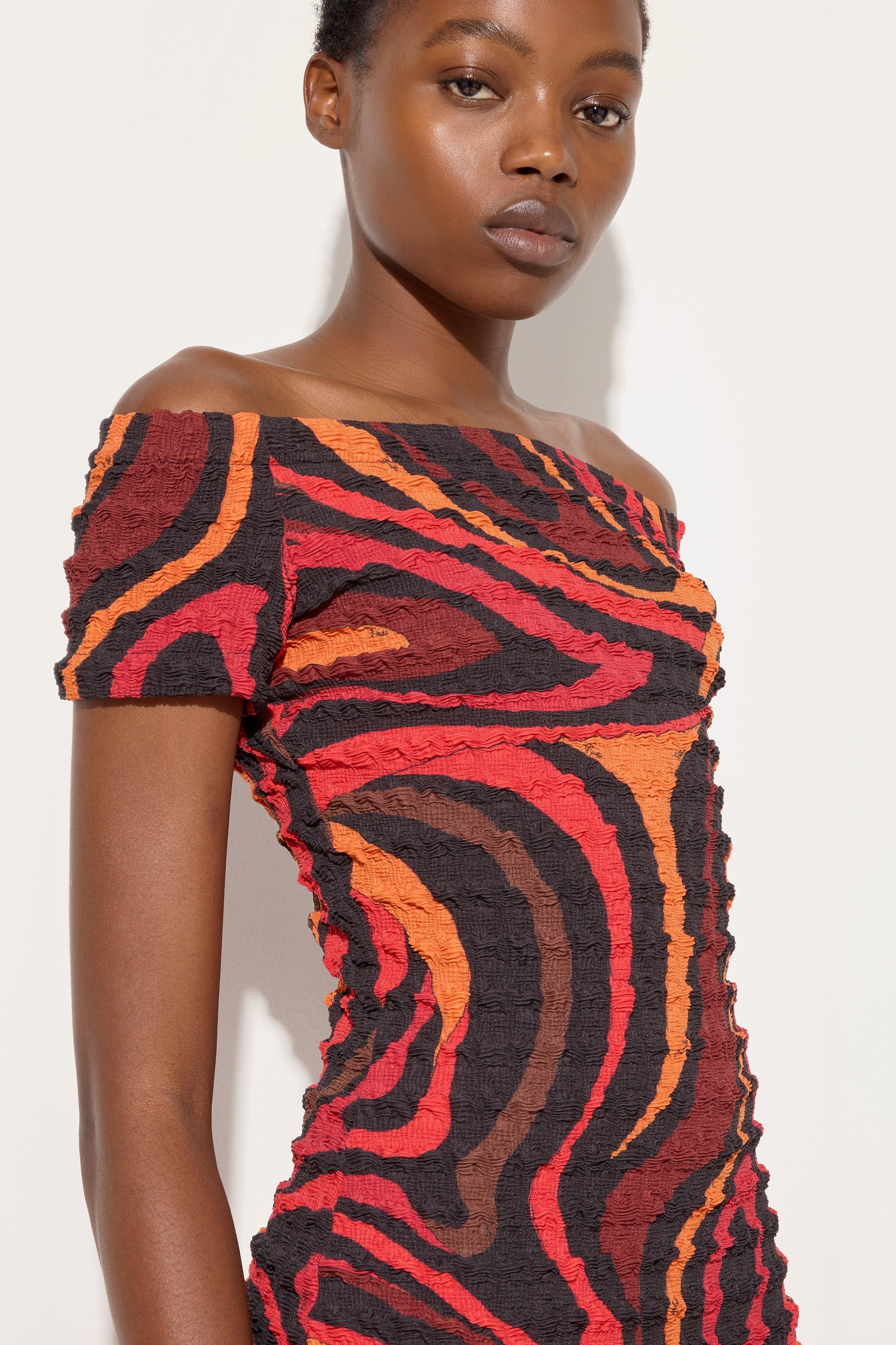 Pucci Marmo Print Shibori Top